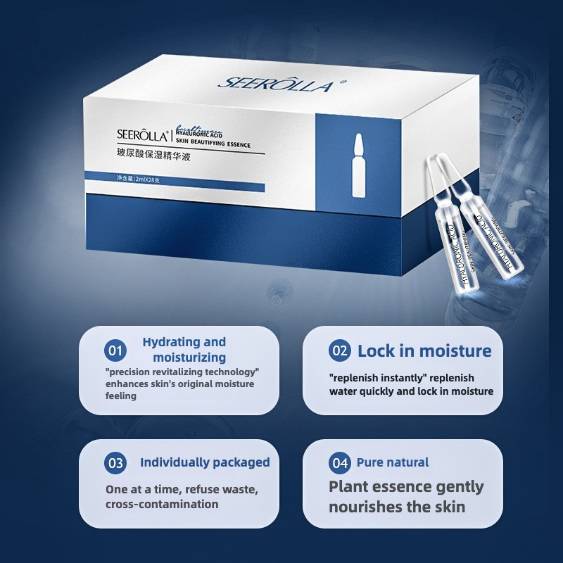 Luxury Skincare Wholesale - Hyaluronic Acid Serum Anti-Aging Moisturizing Shrink