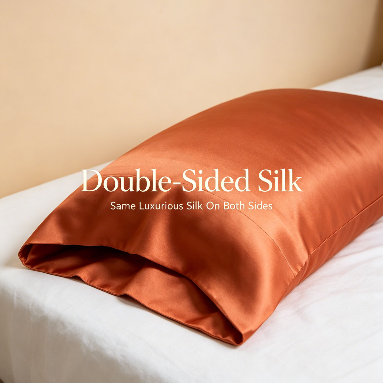 100% Mulberry Silk Pillowcase  - Luxury Queen Skincare recension och pris