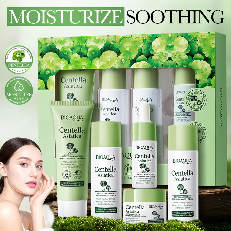 5pcs/set BIOAQUA Centella Asia - Luxury Skincare Wholesale recension och pris