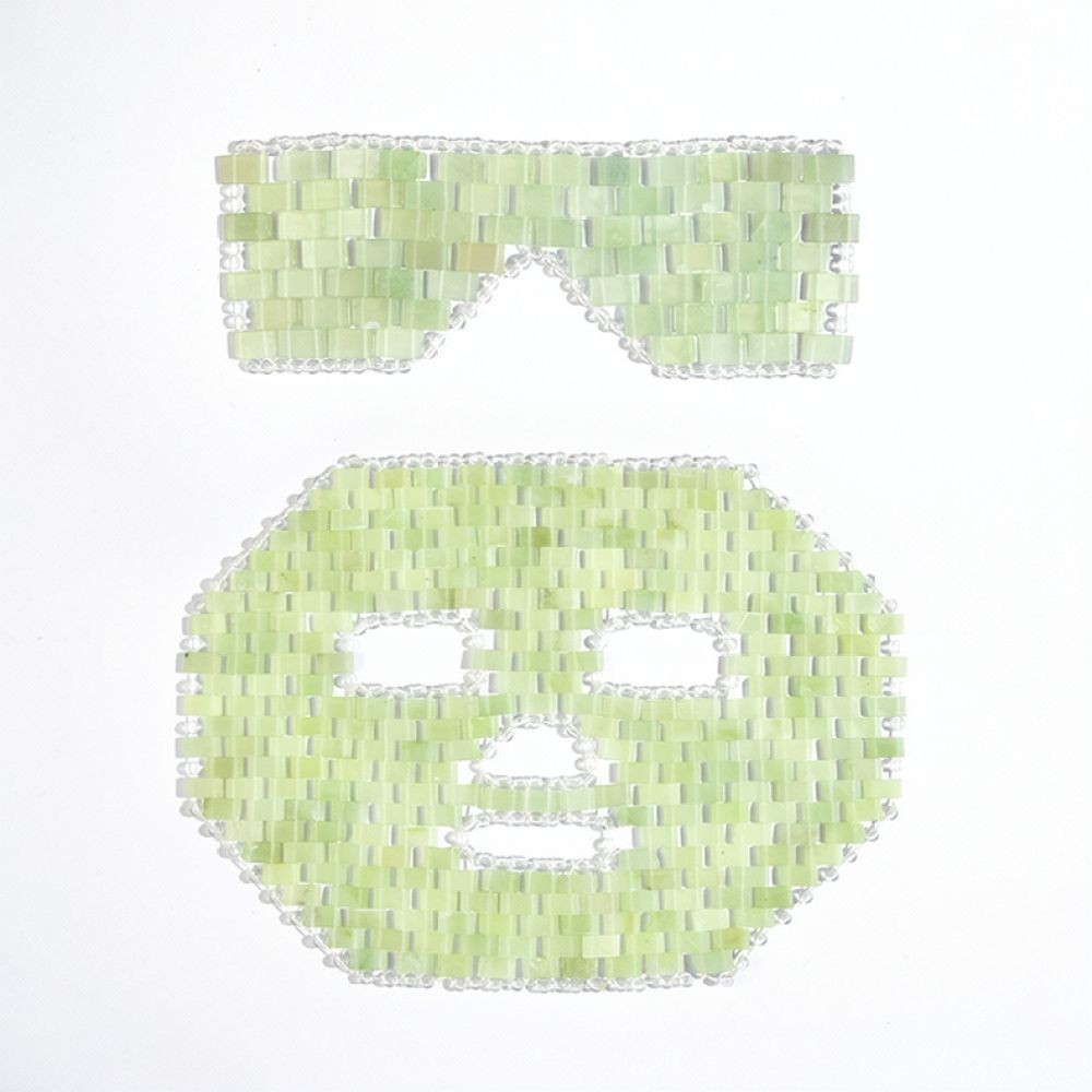 Hand Woven Xiu Jade Eye Patch  - Luxury Skincare And Spa recension och pris