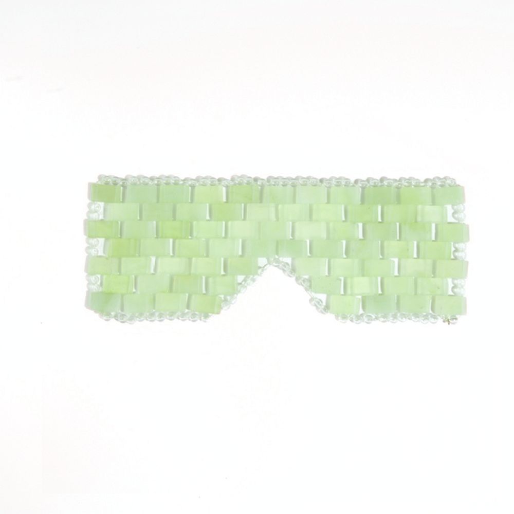 Hand Woven Xiu Jade Eye Patch  - Luxury Skincare And Spa recension och pris