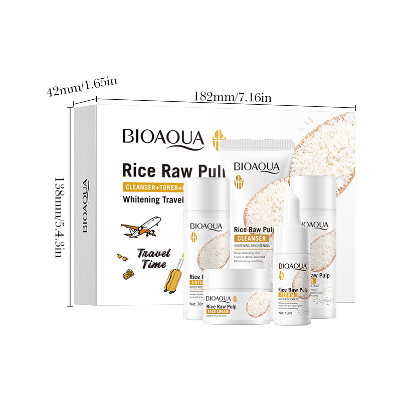 Rice Puree Skin Care Set & Soa - Luxury Skincare Wholesale recension och pris